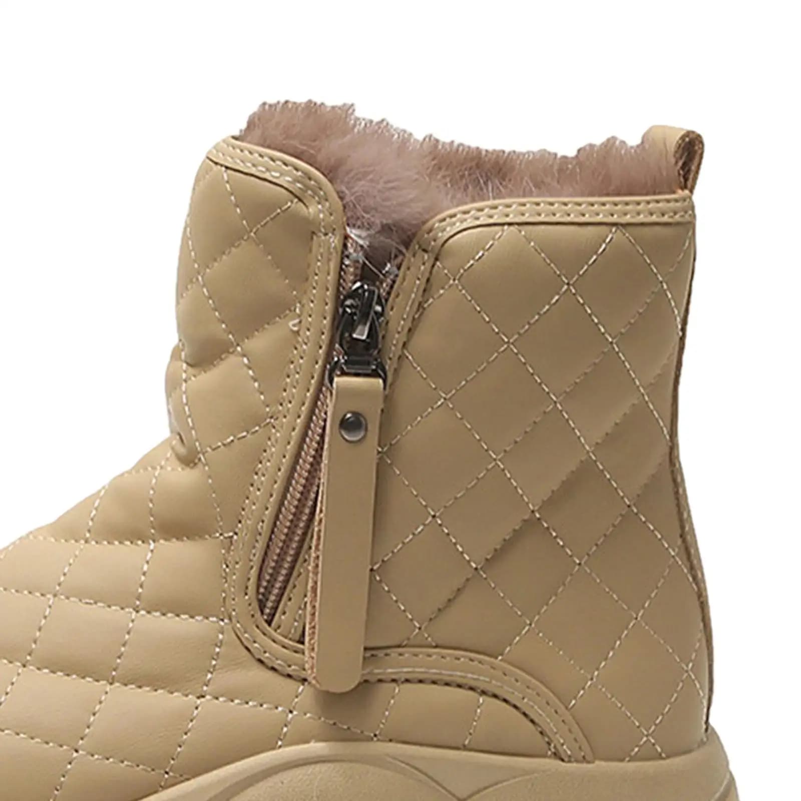 Women Winter Snow Boots Waterproof Warm Lined Ankle Boots Nonslip Durable Rubber Sole Comfortable Outdoor Hiking Trekking Casual