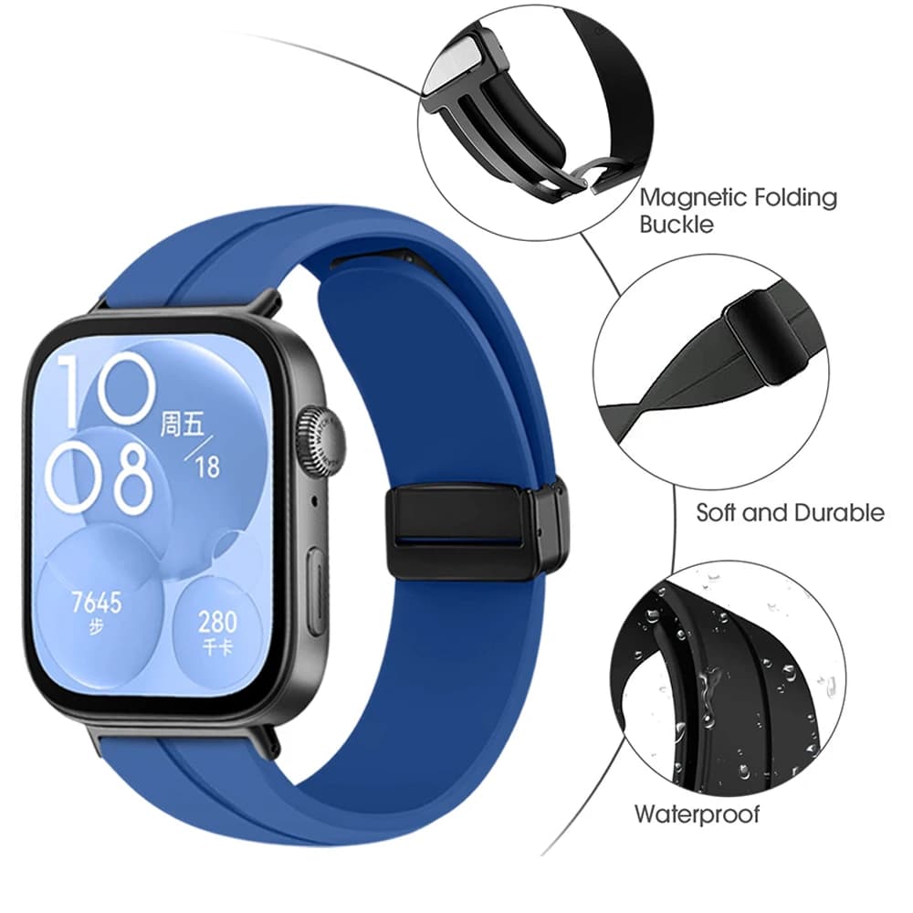 Silicone Strap for Huawei Watch Fit4 Fit3 Smartwatch Strap Accessories Suitable for Huawei Watch Fit4pro Women's Running