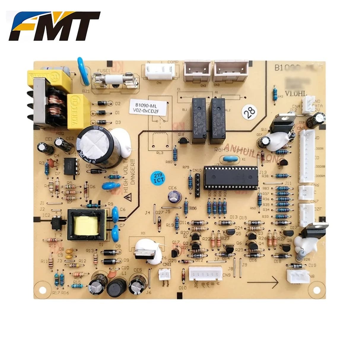 FMT.New For Meiling refrigerator BCD-350WPB motherboard computer board B1090-ML power board main control board