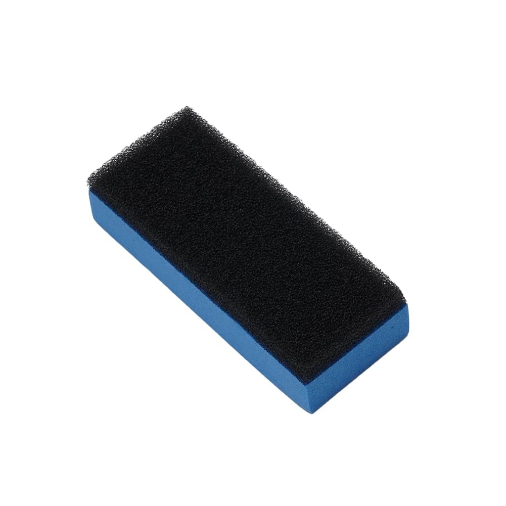 Spugna per auto Spugna per lavaggio Spugna in schiuma EVA 7 * 3 * 1.5 cm Lucidatura per auto Cera per lucidatura Cura dell'auto Blu/Giallo per auto