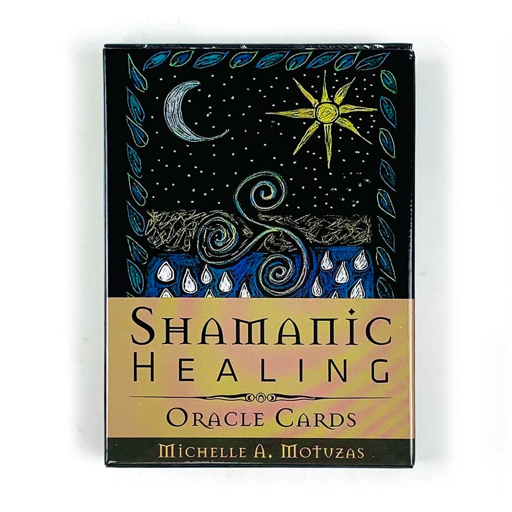 Shamanic Healing Oracle Cards Spiritual Healing Divination Oracle Deck Meditation Card Gift for Spiritual Practitioners