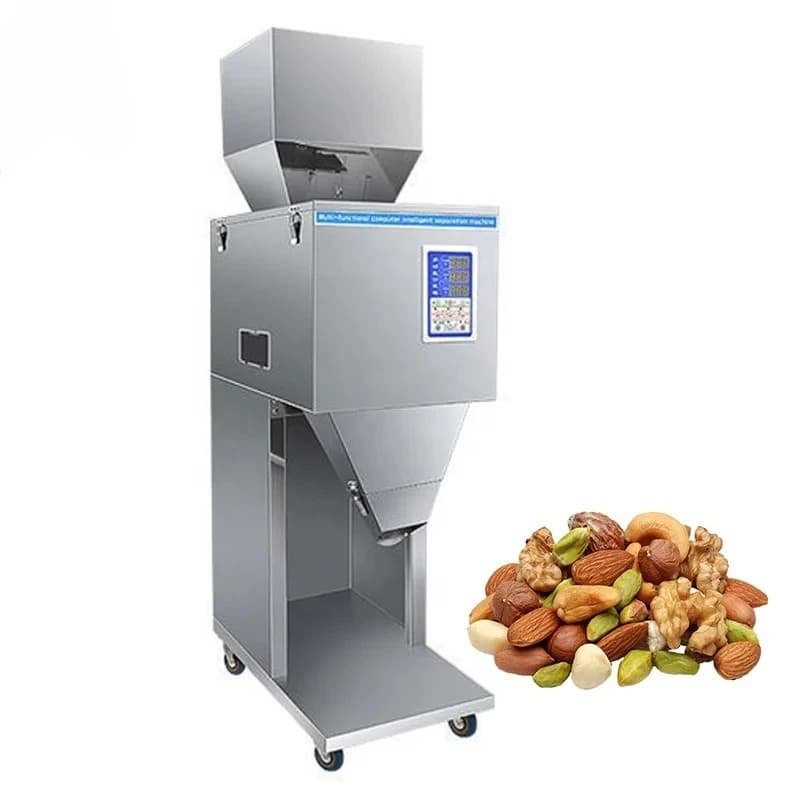 1KG 5Days Shipment Large Size Digital Control Tea Nut Coffee Bean Powder Herbs Commercial Quantitative Weighing Filling Machine