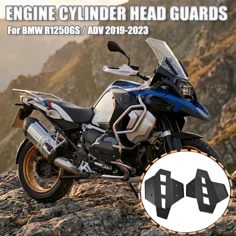 Protezione Scudo Copricilindro per BMW R 1250 GS ADV R1250GS Adventure, Protezioni Motore, Accessori Moto