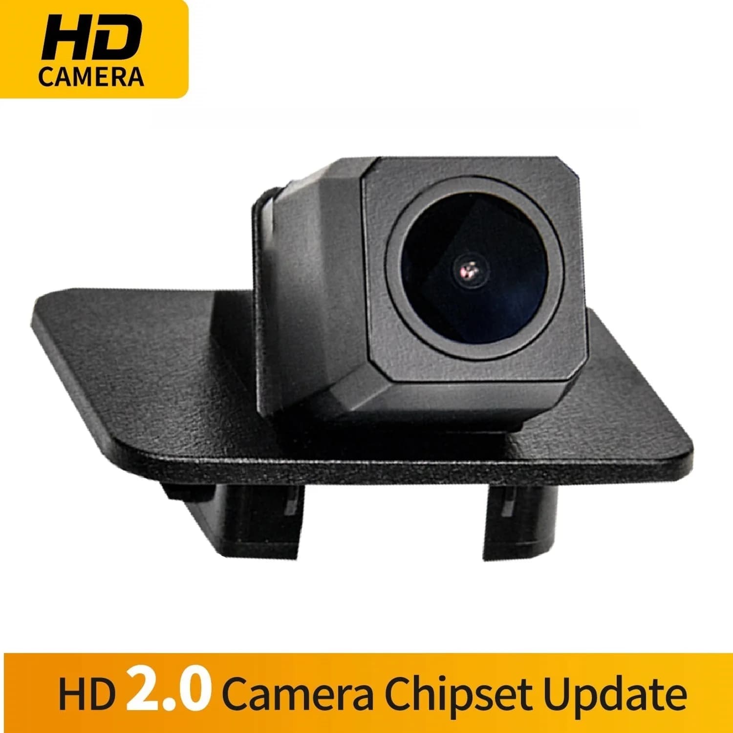 Telecamera per retromarcia HD 1280*720P per Mazda 2 (4 porte) 2016 2017, telecamera per parcheggio con visione notturna di Backup di retromarcia telecamera con foro riservato