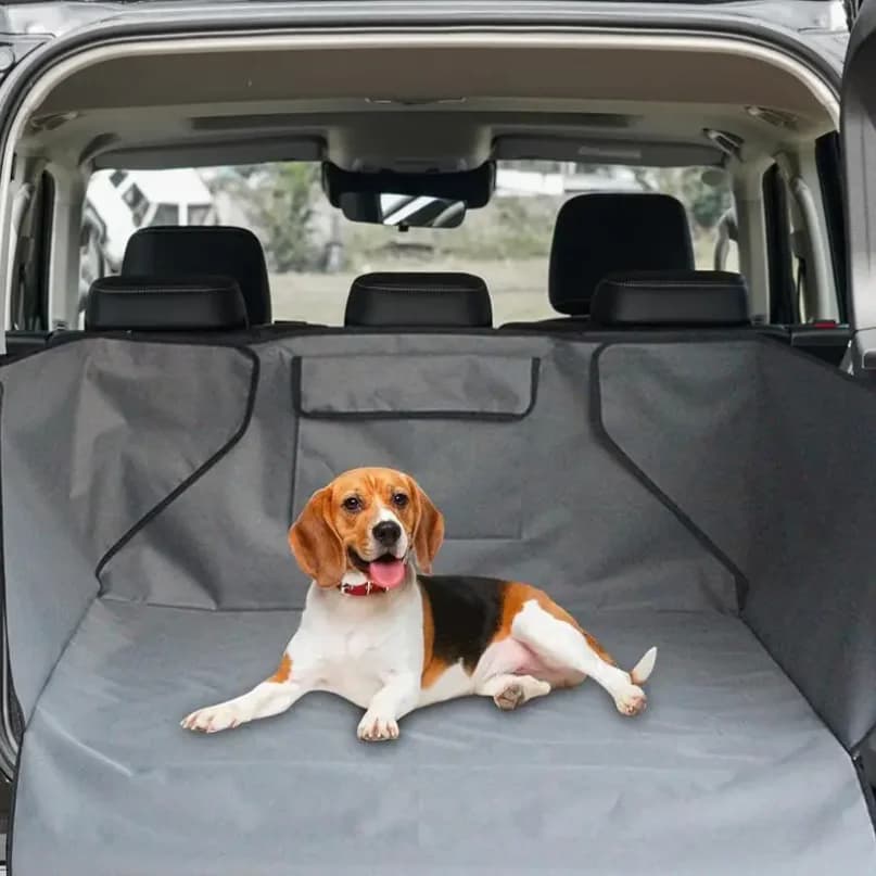 Tappetino Protettivo Ispessito per Sedile Auto per Cani, Trasportino da Viaggio per Animali Domestici, Tappetino per Bagagliaio Auto, Rivestimento Universale Impermeabile per Vano di Carico Animali, Lavabile