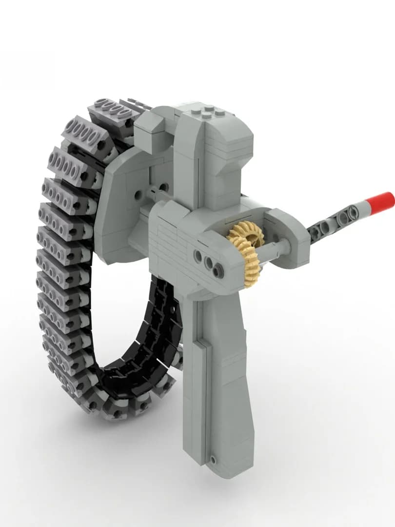 Kit di Costruzione Robotico per Ingegneri, Modello di Tecnologia per Assemblaggio Rapido di Armi, Giocattolo con Piastrelle Magnetiche Blos nt Eon