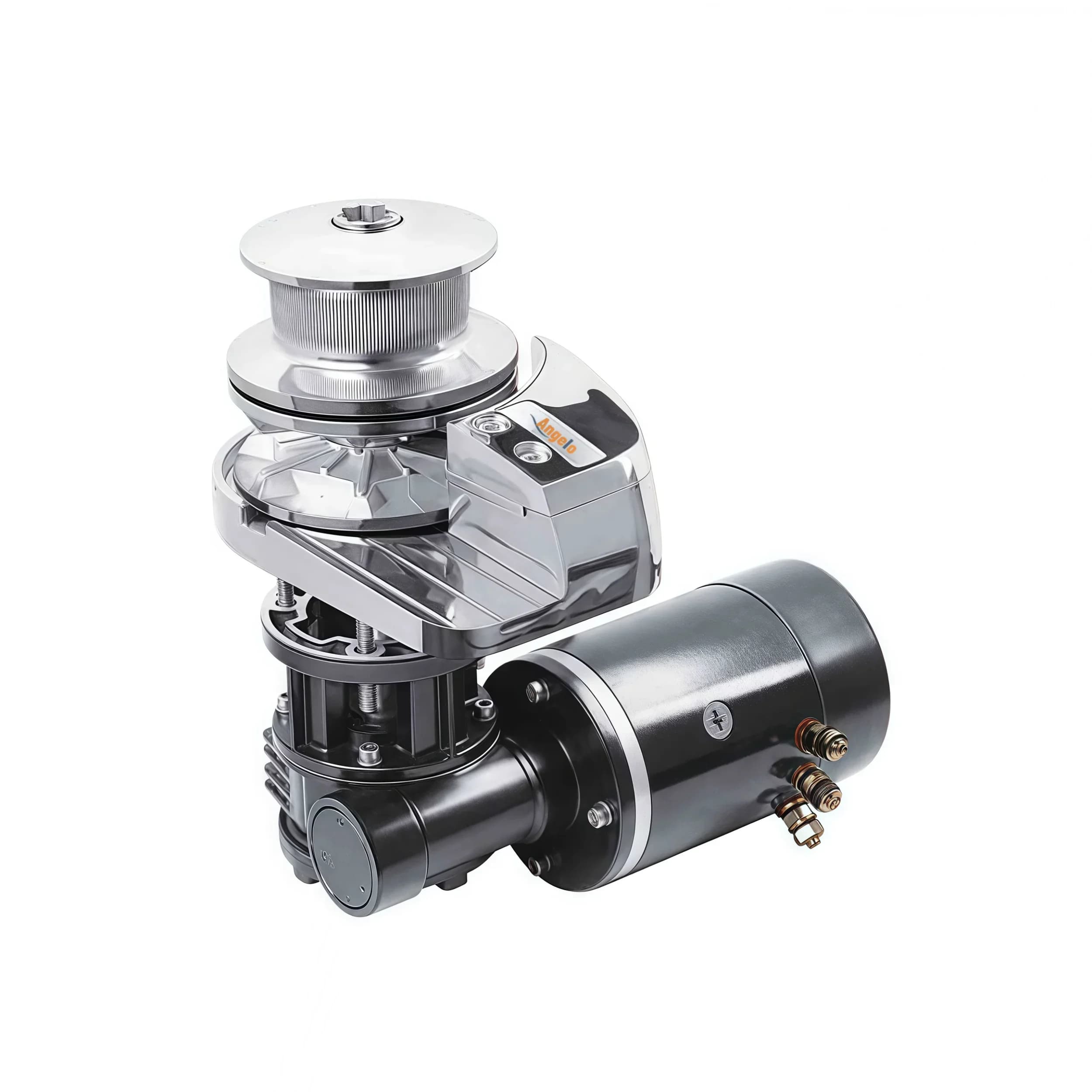 C1012C Vertical Boat Windlass 12V 1000W High-Speed Anchor Winch for 32–45 ft Yachts