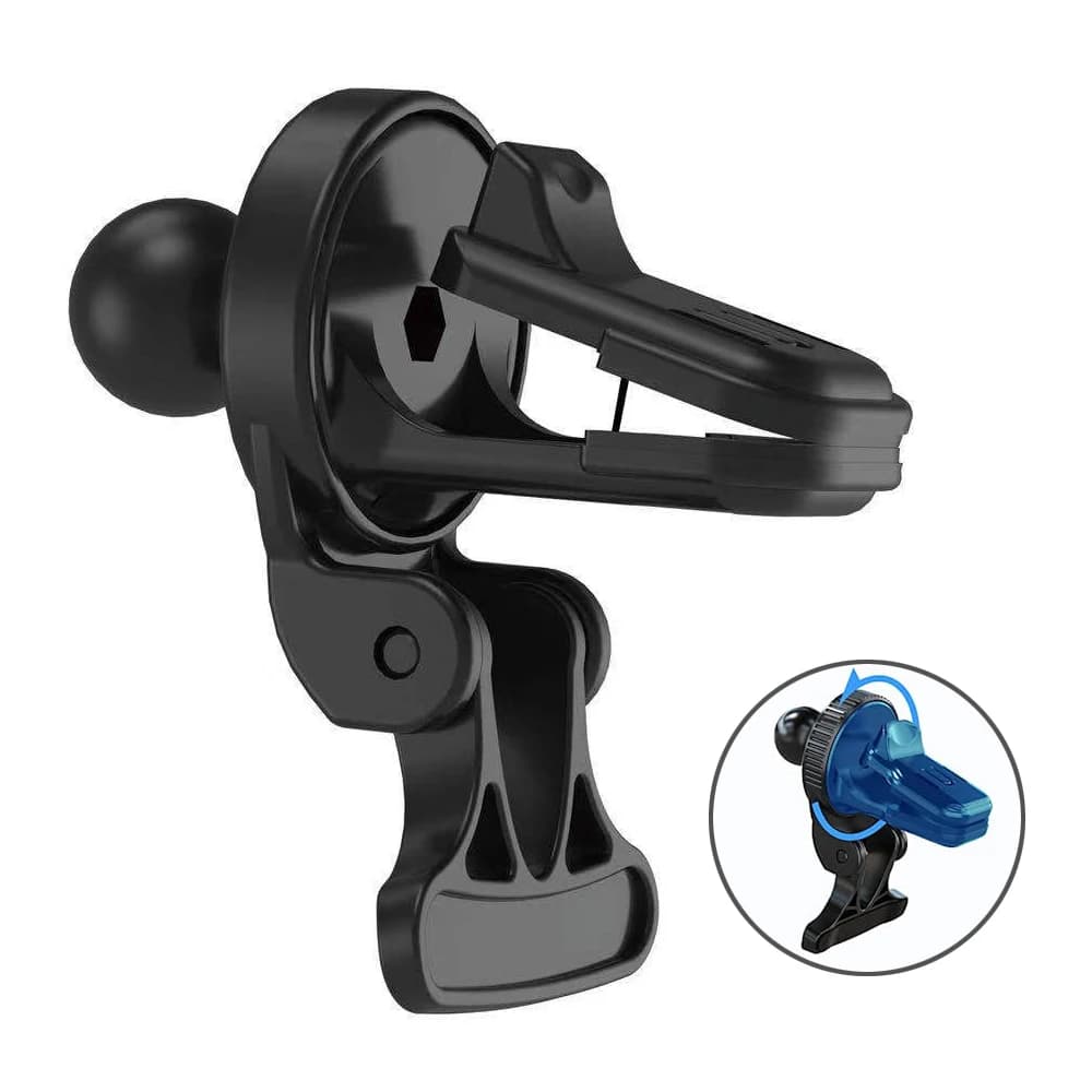 Aggiornamento Clip di presa d'aria per auto per supporto per telefono da auto supporto per testa a sfera da 17mm per prese d'aria per auto supporto per cellulare staffa GPS