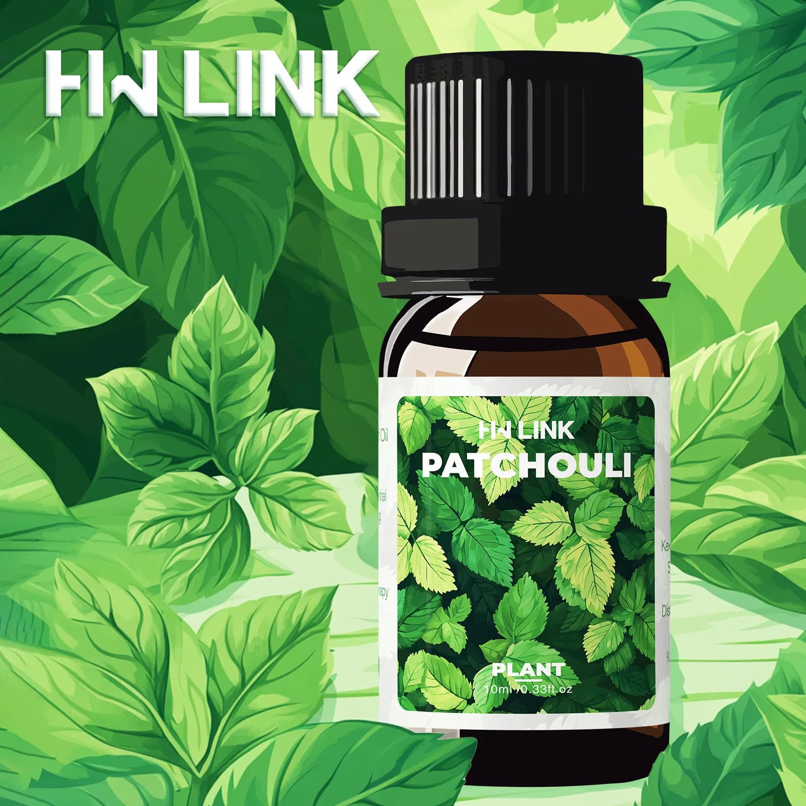 Essential oils of 10 ml patchouli Massage oil 100% pure natural skin care for hair, Home Diffusers, Skin, Aromatherapy, Perfume