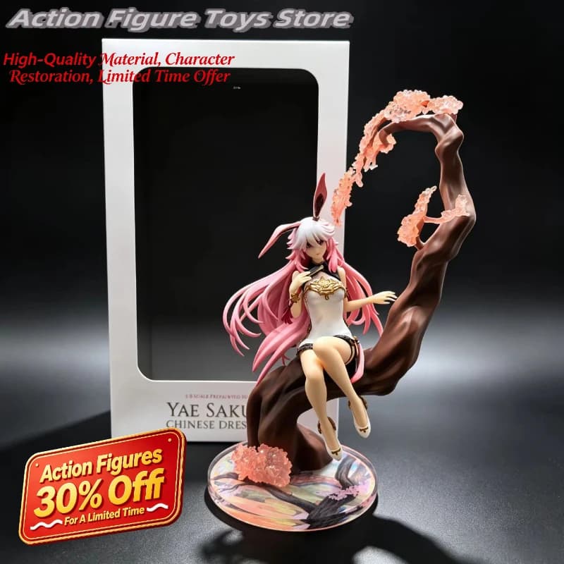 Action doll/sexy girl Collapse 3 Yaeya Cherry Cheongsam 28CM Cherry Blossom Tree Scene Game anime/peripherals figure birthday