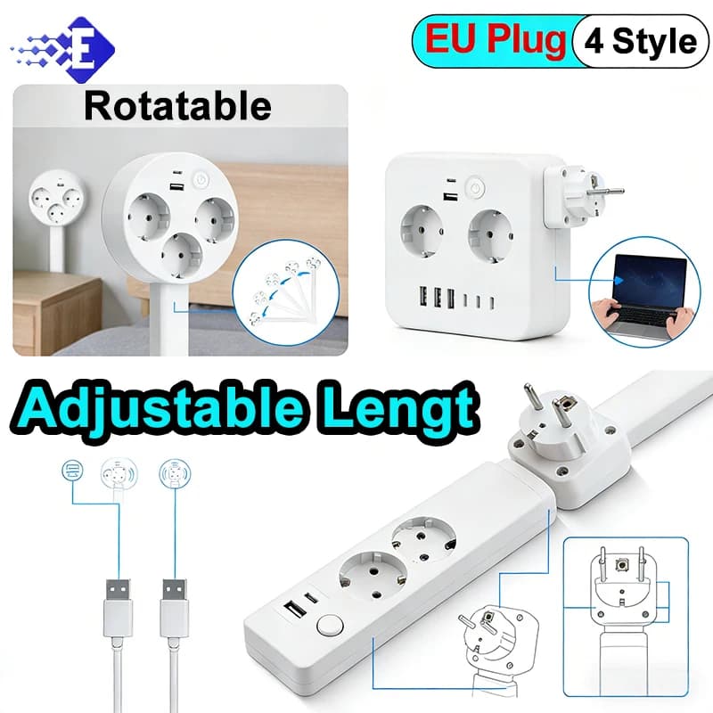 Lenovo Electric Grips with Adjustable Length, Extension for Current Grips, Fit for Bedside Table