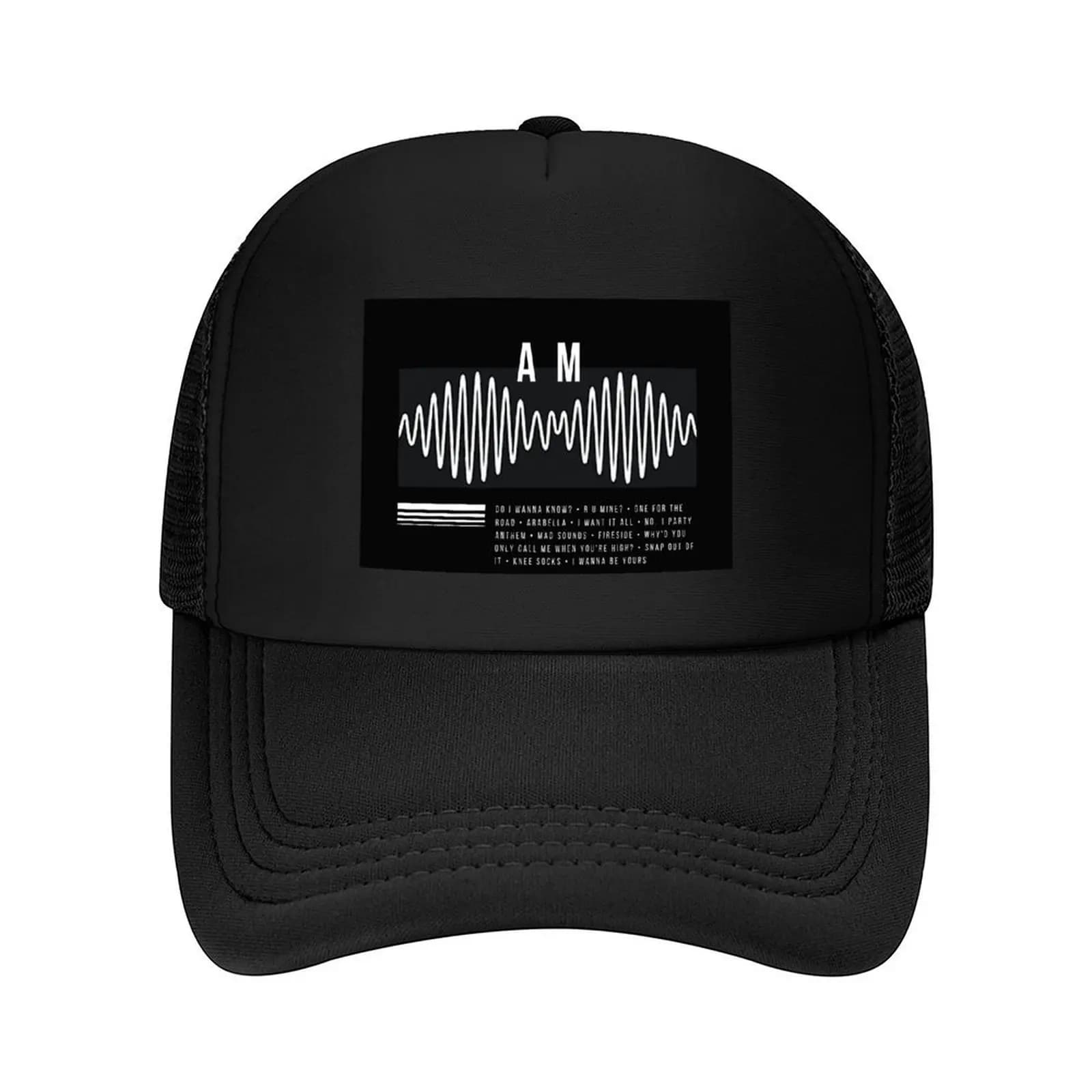 Arctic Monkeys / AM - Album Art Baseball Cap Ball Cap Hat Beach summer hat New In The Hat Golf Men Women's
