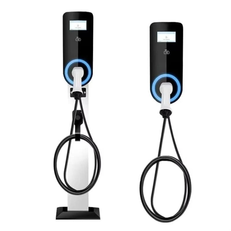 Caricatore da Parete Smart di Alta Qualità 7kW 11kW 22kW per Auto Elettriche, Colonnina di Ricarica EV con Spina Tipo 2, Controllo RFID APP, Ethernet/4G