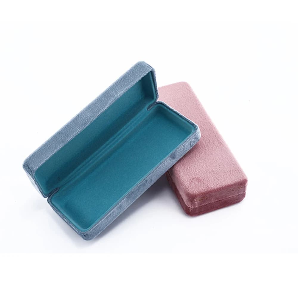 Uomo donna occhiali da sole scatola per occhiali guscio rigido floccaggio resistente allo Stress Premium floccaggio occhiali da lettura protezione per occhiali