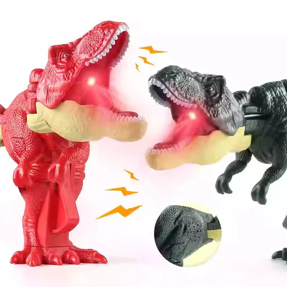 Divertente Dinosauro Sonoro Za Za, Giocattolo Antistress per Bambini, Dinosauro Telescopico a Distanza Manuale, Giocattolo Fidget per Bambini, Regalo di Natale