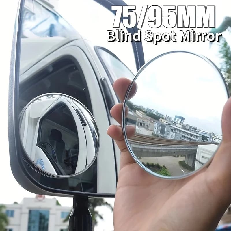 1PC side mirrors for truck auto mirror for blind spot round convex wide angle waterproof accessories for children's automatic rearview mirrors