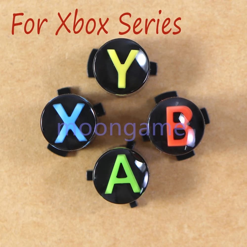 2 set di pulsanti ABXY di ricambio colorati per controller Xbox Series S X, pulsanti A B X Y