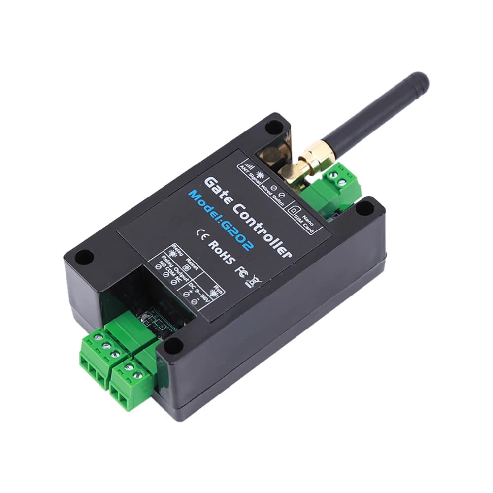 G202 GSM Gate Opener WiFi Controller GSM Door Opener Relay Switch Free Call Mobile Phone 4G Remote for Garage Doors Shutters
