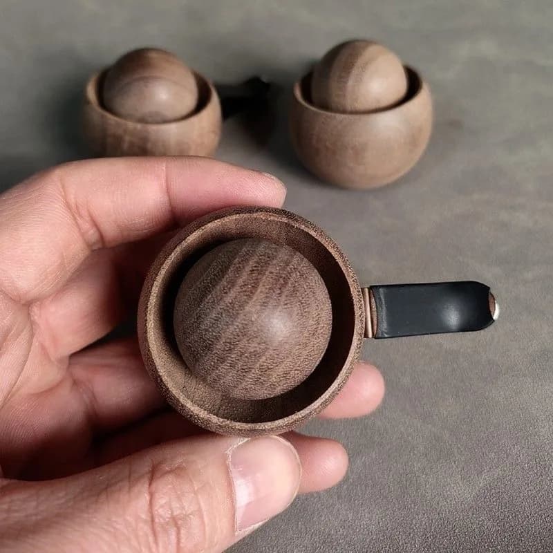Diffusore di Oli Essenziali in Legno - Mini Diffusore di Fragranze Naturale Carino Adatto per Camera da Letto, Soggiorno, Bagno