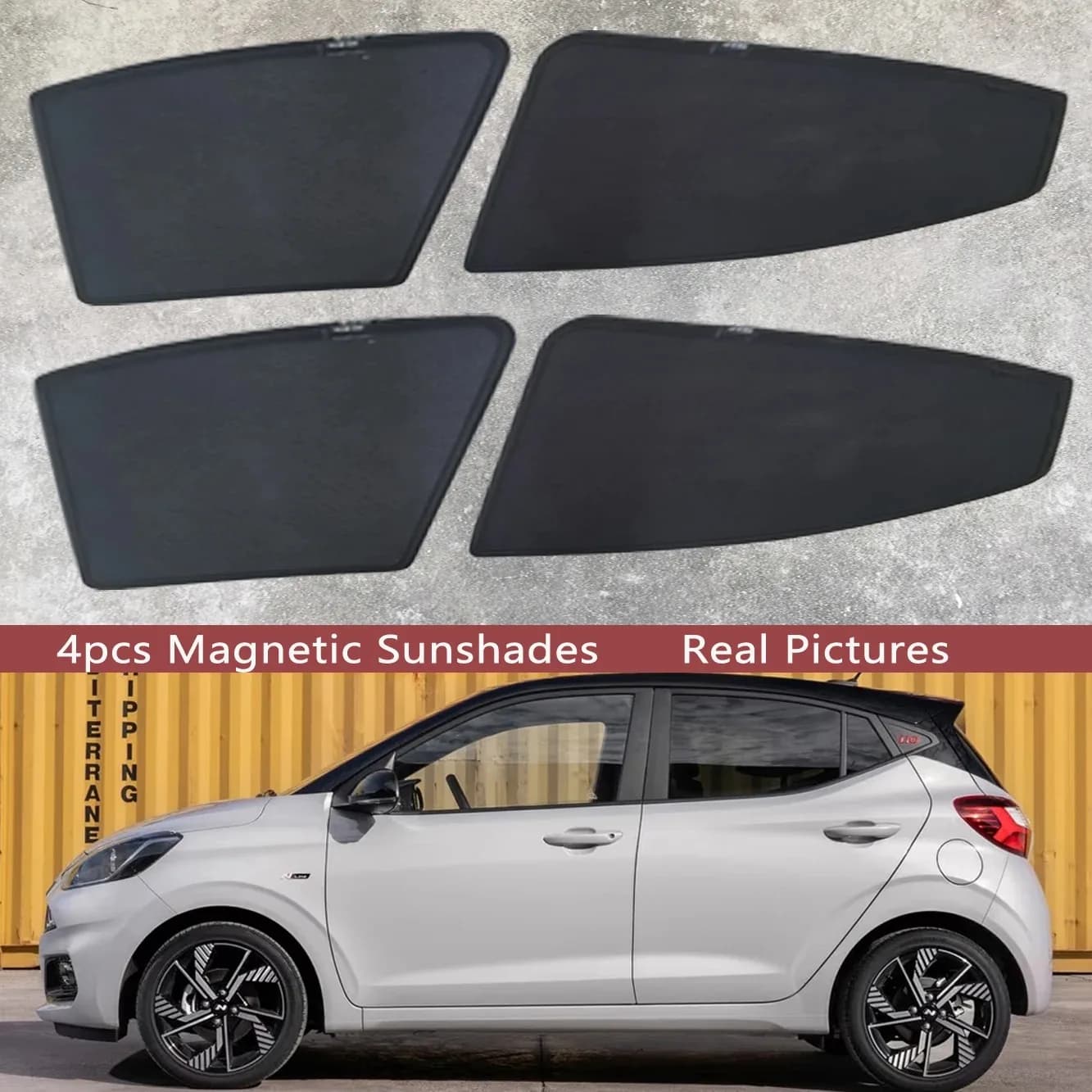 Parasole Magnetico per Auto, Tendina Parasole per Parabrezza Hyundai Grand I10 AI3 2020 - 2025 2021 2022 2023, Accessori