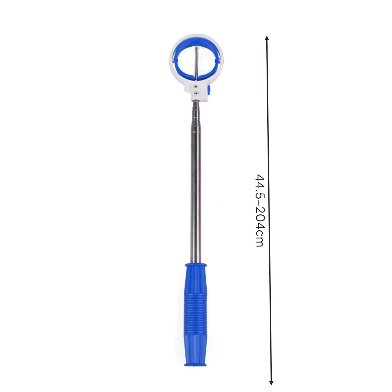 Golf Ball Retriever Telescopic Pickup Tool with Push Button Lock for Golf Range Accessories Outdoor Play