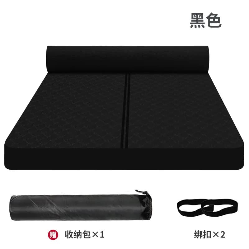 30 mm thick yoga mat for domestic sports, fitness, anti-slip mat, shock absorption and noise reduction, jump rope mat