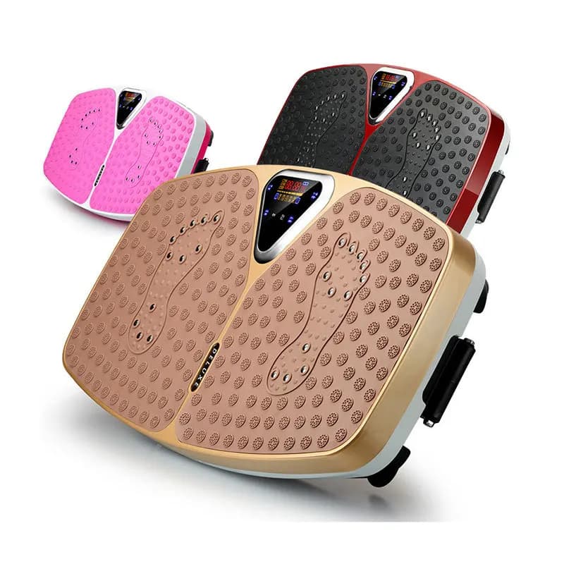 Vibrant massage platform Fitness plate Vibration plate for the whole body Vibrating plate 4d Losing weight Relax muscles