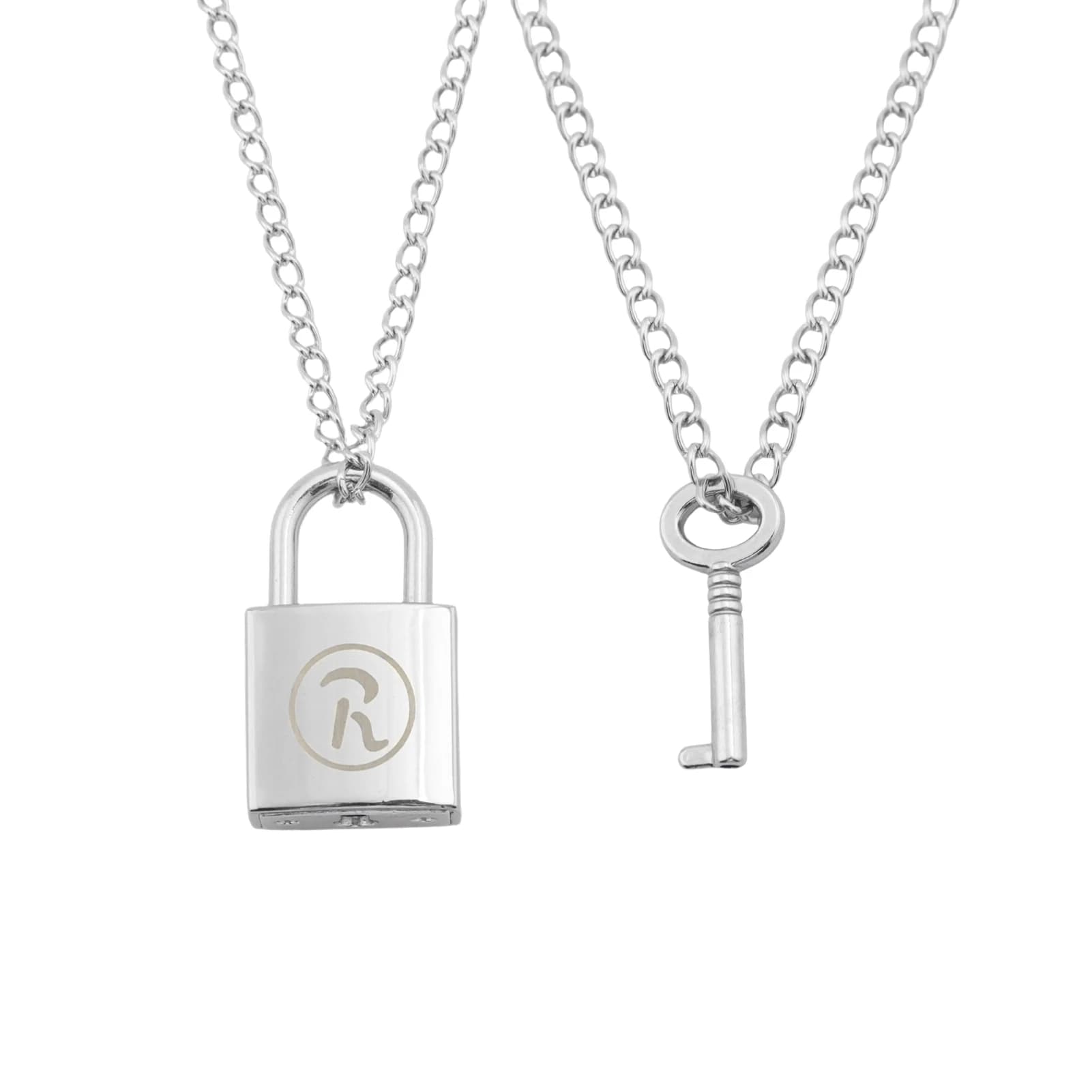 Anime NANA Couple Necklace Oosaki Nana Honjo Ren Openable Lock & Key Pendant Couple Charm Decorations