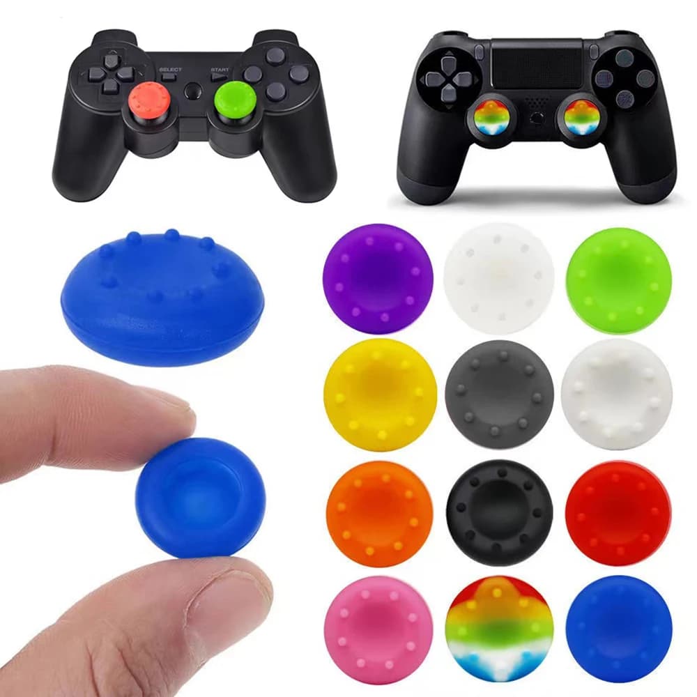 Custodia per tappi con impugnatura in Silicone da 4/12 pezzi per accessori per Controller Playstation 4/PS4/PS3/PS5/Xbox360/Xbox One/Switch Pro Gamepad