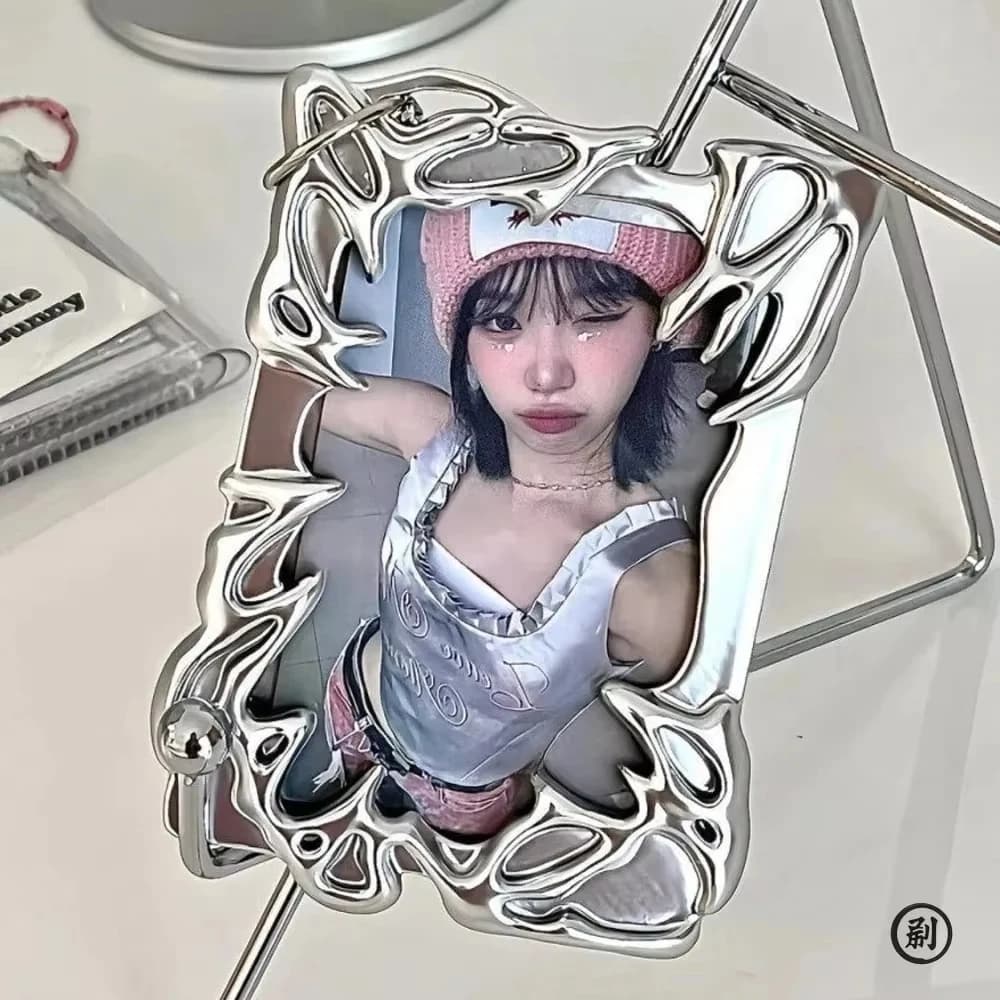 Electroplated Photocard Door - Custom Protective Case for Star Kpop Cards