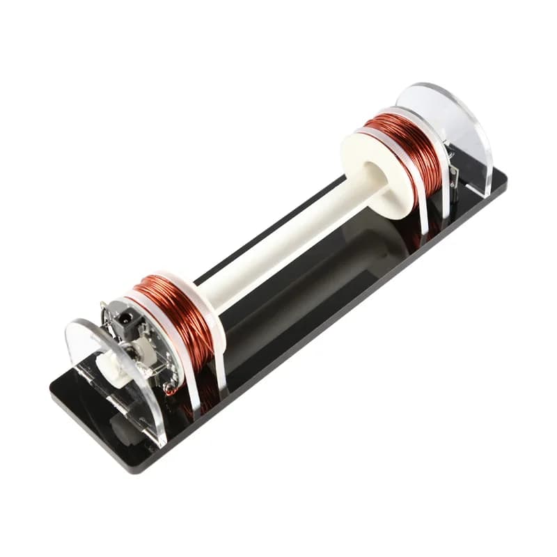 Modello Dimostrativo di Collisore a Pendolo di Sfere Lineare a Movimento Alternato, Principio di Induzione Elettromagnetica, Ausili Didattici