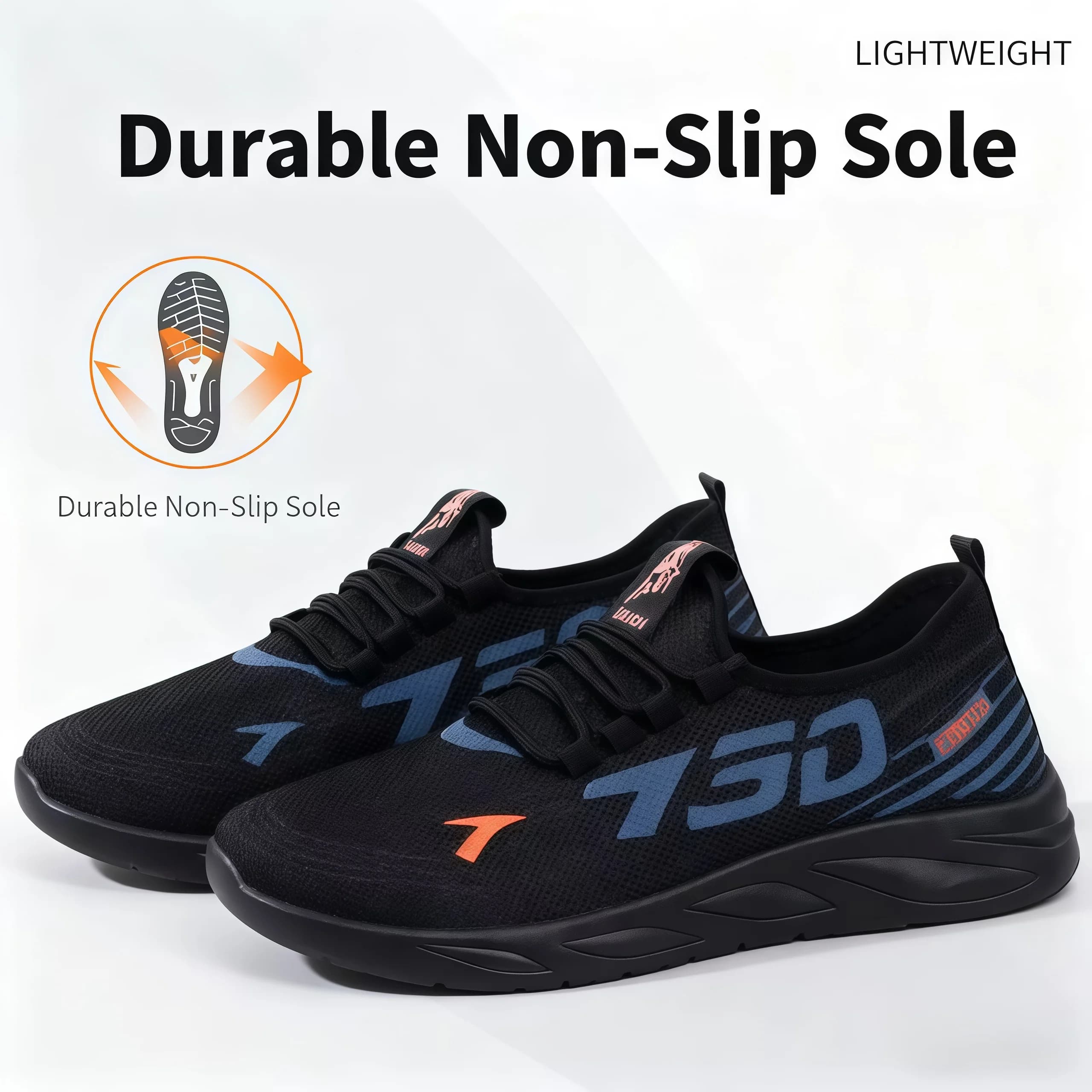 New men's lightweight outdoor shoes high quality men's breathable new casual shoes daily fashion shoes sports shoes racing shoes