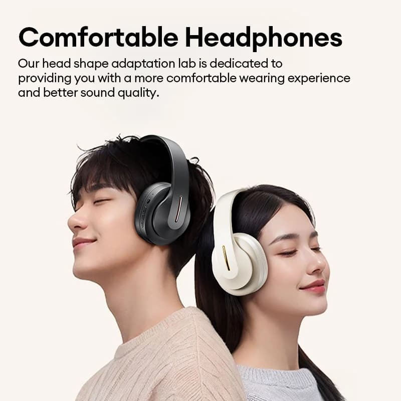 Lenovo LES-107 Cuffie wireless Bluetooth 6.0 Cuffie da gioco con audio surround Dolby Cuffie pieghevoli cablate AUX Durata di riproduzione di 26 ore