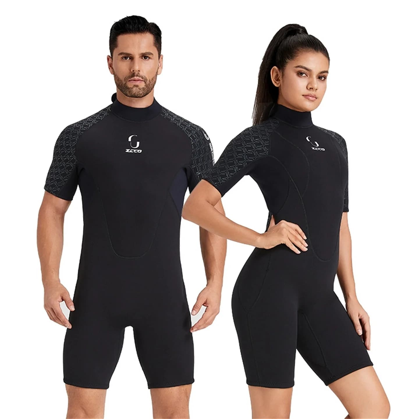 Women's Short Sleeved Diver Mute for Women's New Prene, Thick Thermal Mute, Full Swimwear for Snorkeling, Underwater Fishing, Surfing