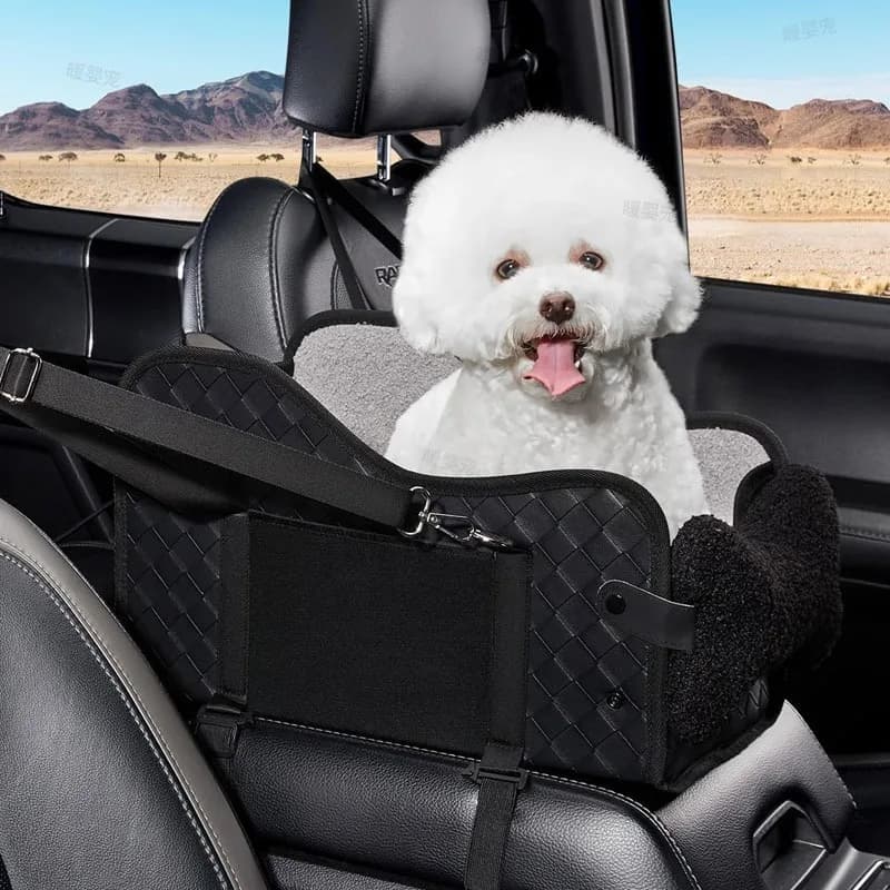 Pet Car Seat Dog Car Seat Cover Foldable Hammock Pet Harness Cat Bag Basket Stable Foldable Travel Pet Dog Cat Safety Car Seat