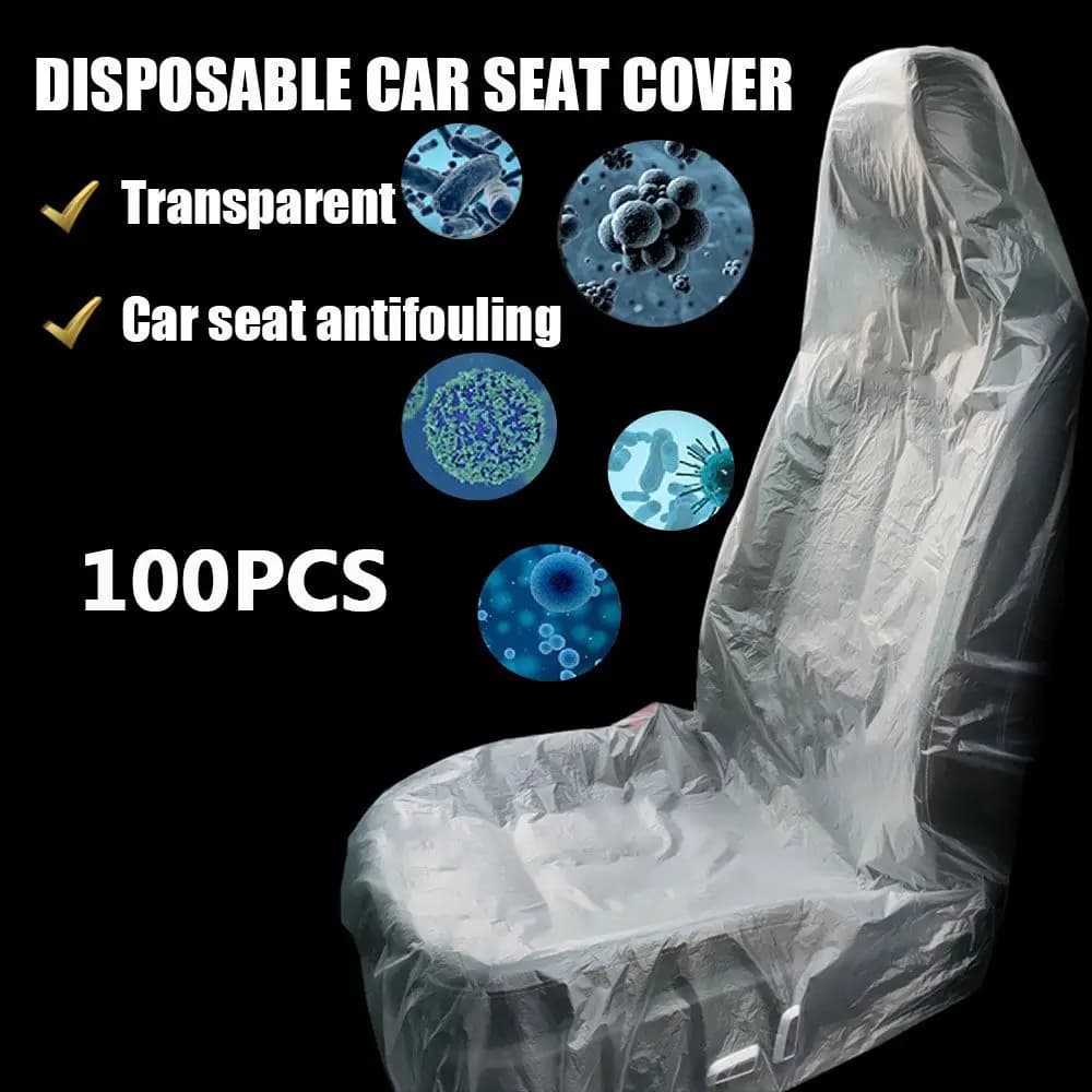 Plastic Removable Disposable Indoor Accessories PE Car Seat Cover Car Seat Protector Car Seat Accessories