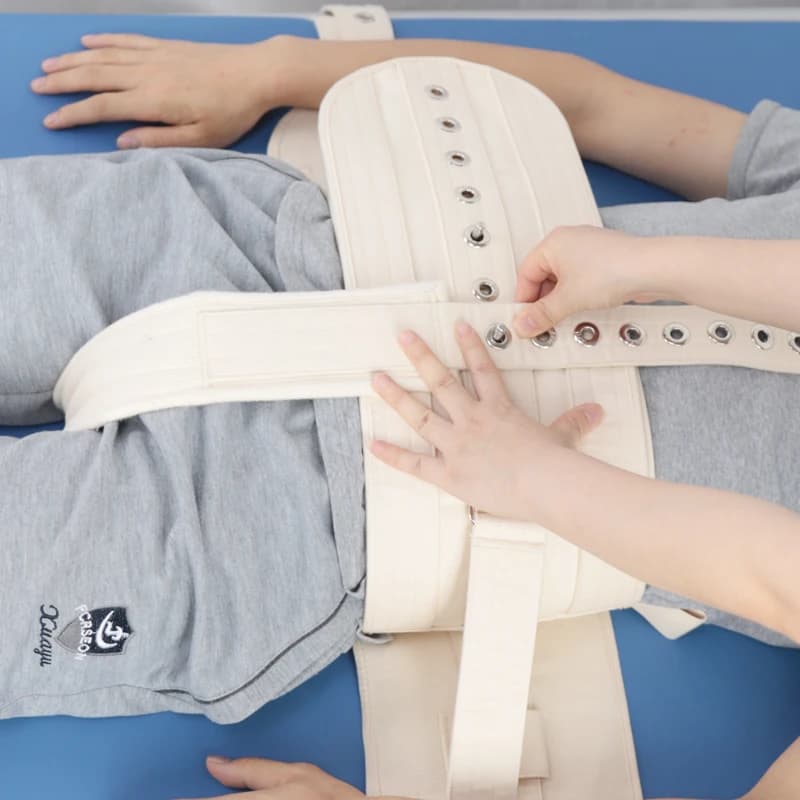 Cinghia di Contenimento Magnetica Orizzontale per Fissaggio al Letto di Pazienti con Disturbi Mentali e Protezione