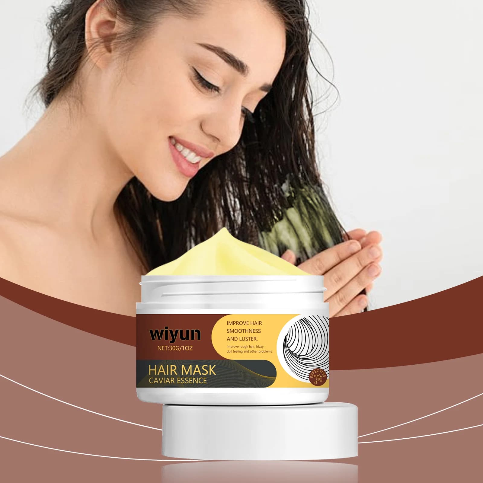 Collagen Hair Treatment Mask Deep Repair Keratin Condition Revitalizing Products for scalp care with dry and damaged hair exquisite