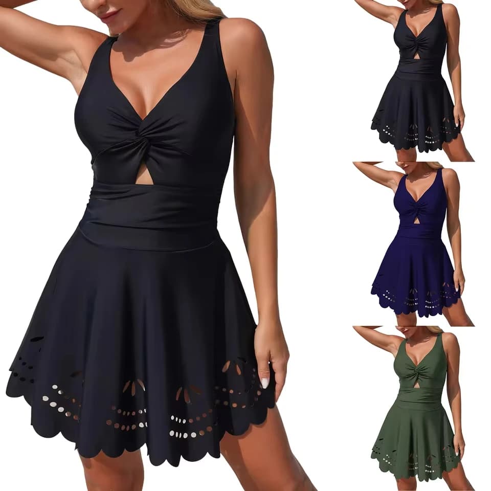 Costume da bagno intero sexy modellante da donna, bikini push-up morbido e sexy, costume da bagno a fascia sexy