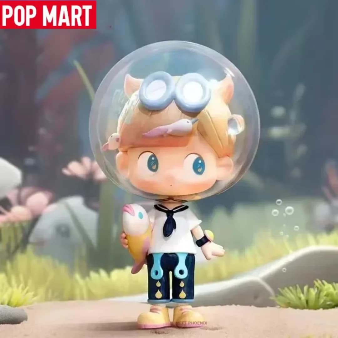 POP MART LiLiOS City Wild Boy Series Mystery Box Anime Original Girl festival regalo Figurine Modello Ornamenti per il desktop Giocattoli per bambole