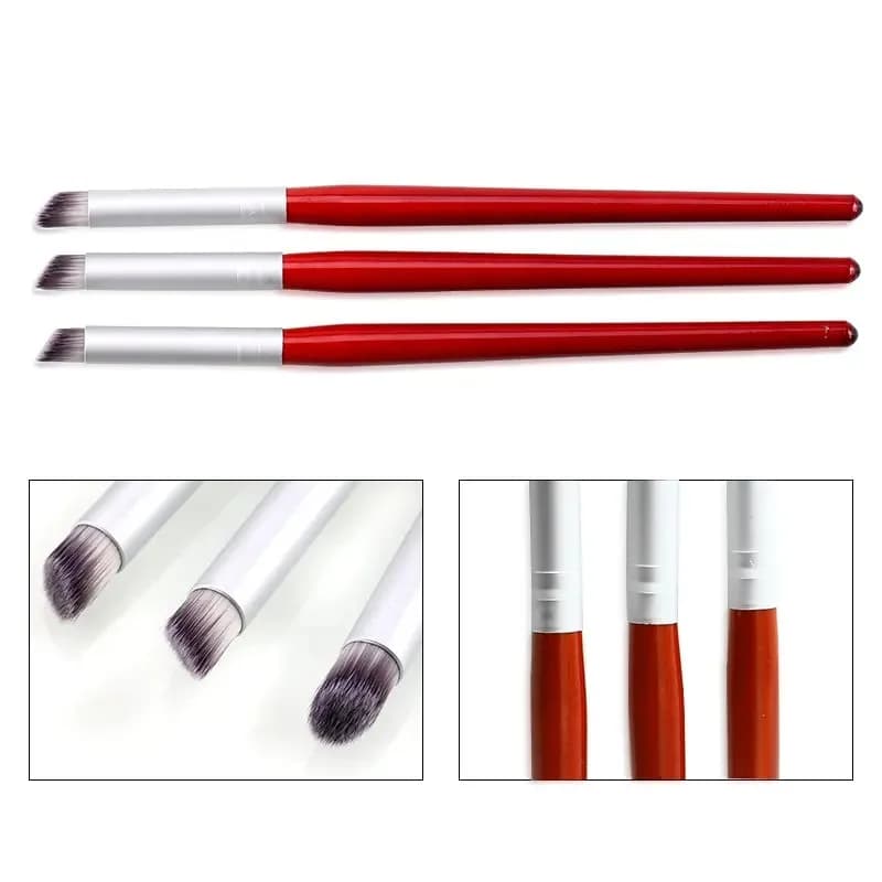 2 pz/set pennello per nail art gel UV pittura disegno manicure penna strumenti accessorio fai da te pigmento gradiente penna pittura per unghie