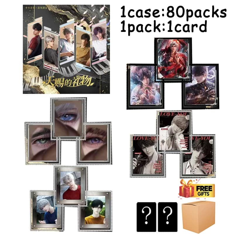 Love And Deepspace Metal Stamp Collection Set 35 Designs Enamel Craft Embossed Artwork For Display Decor Luxury Gift Box Edition