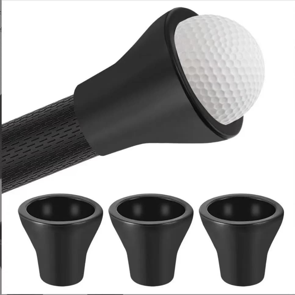 10pcs Golf Ball Retriever Rubber Suction Ball Cup No Bending Golf Ball Picker Catching Tool