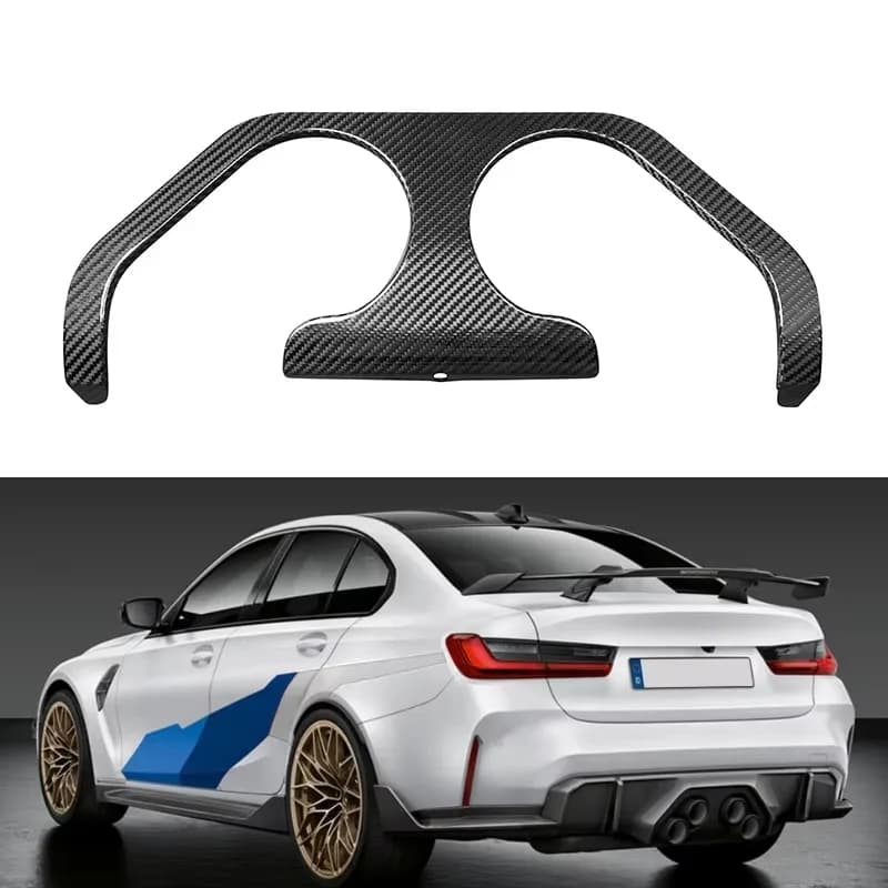 Flying Wing Carbon Fiber Exhaust Hood Baffle Grease Filter Rear Diffuser For G80 M3 M4 G82 G83