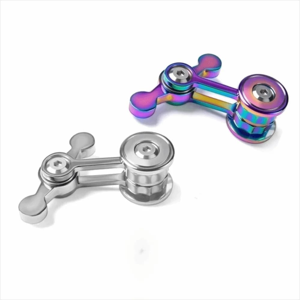 Full Metal Fingertip Gyroscope Chaos Pendulum Double Pendulum Fidget Spinner Portable Quiet Reduce Pressure Toy Reduce Pressure