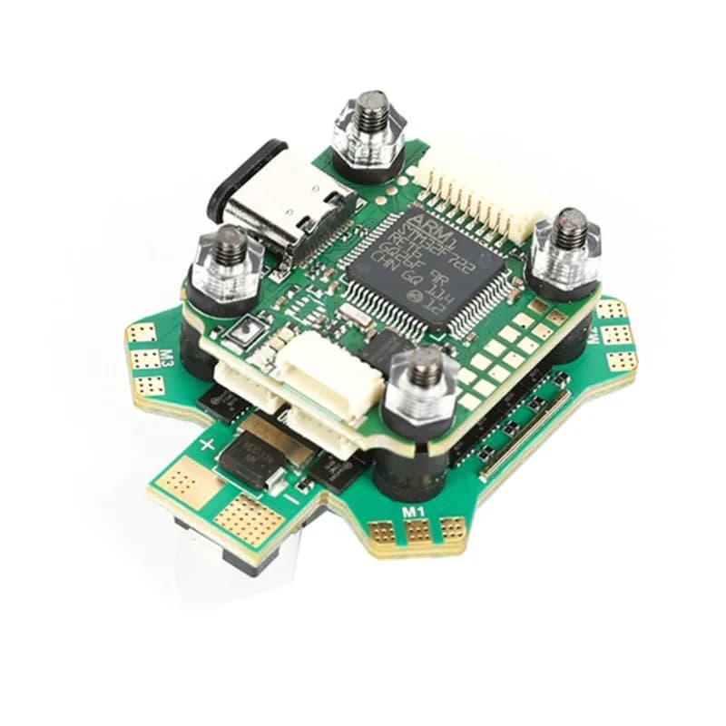 20X20mm IFlight BLITZ Mini F7 Stack BMI270 F722 Controllore di volo E55S BLHELIS / E55 BLHELI32 55A 4in1 ESC 2-6S per FPV Drone