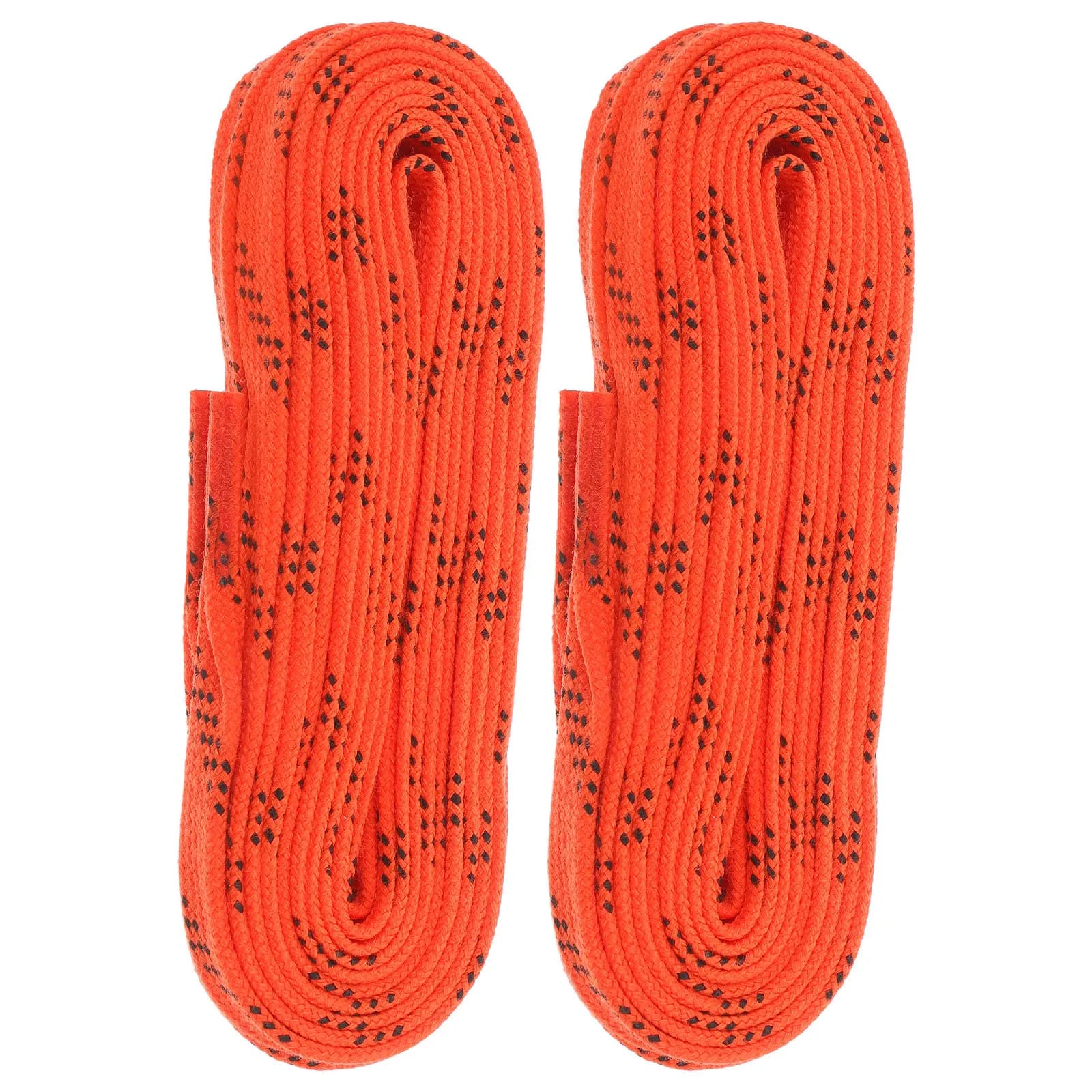 1Pair Wear-Resistant Waxed Hockey Skate Laces Flat Shoelace for Ice Skating Roller Skates Hockey Skate Accessories Youth