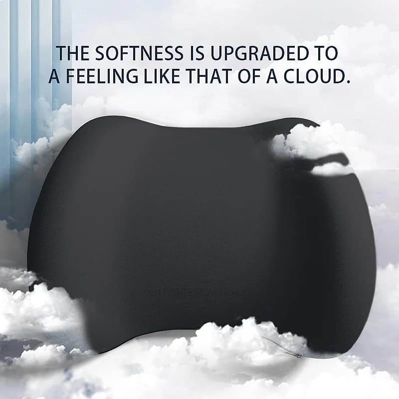 Special Lumbar Support Cushion Ergonomic Memory Foam Back Support Pillow for Bed Sleep Comfortable Lumbar Protrusion Relief