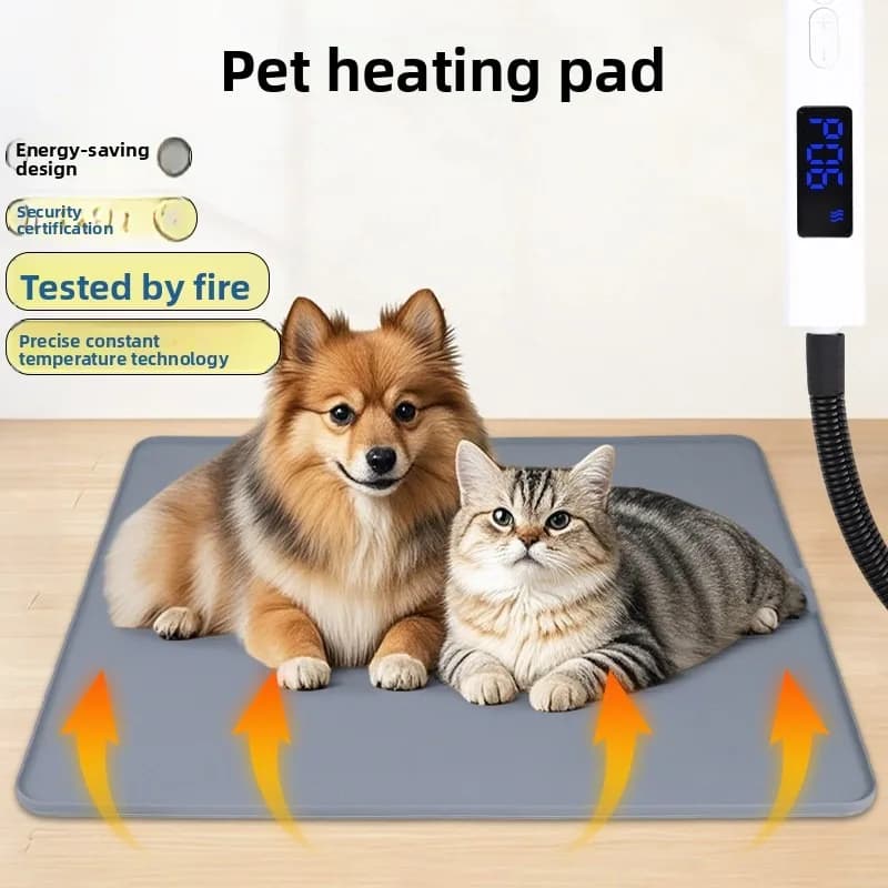 Tappetino riscaldante per animali domestici 110V Coperta elettrica standard australiano Tappetino riscaldante elettrico impermeabile per gatti e cani transfrontalieri