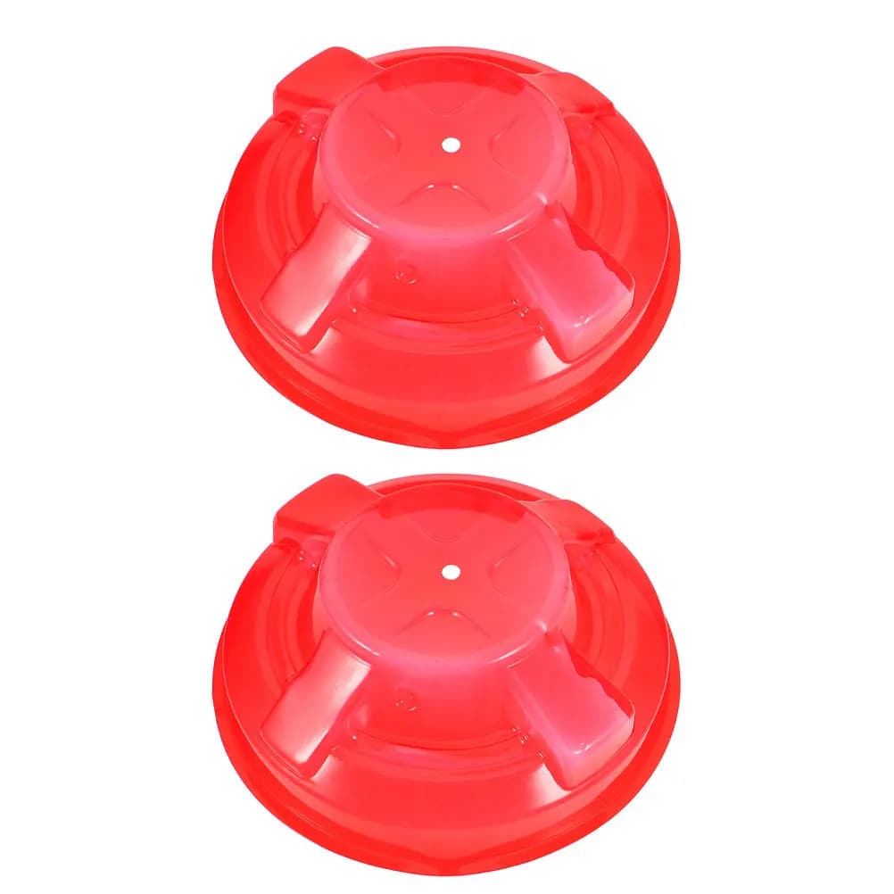 2 Pezzi Copertura Protettiva in Plastica Antipolvere per Rilevatori di Fumo da Cucina, Copertura per Manutenzione e Sicurezza Antincendio